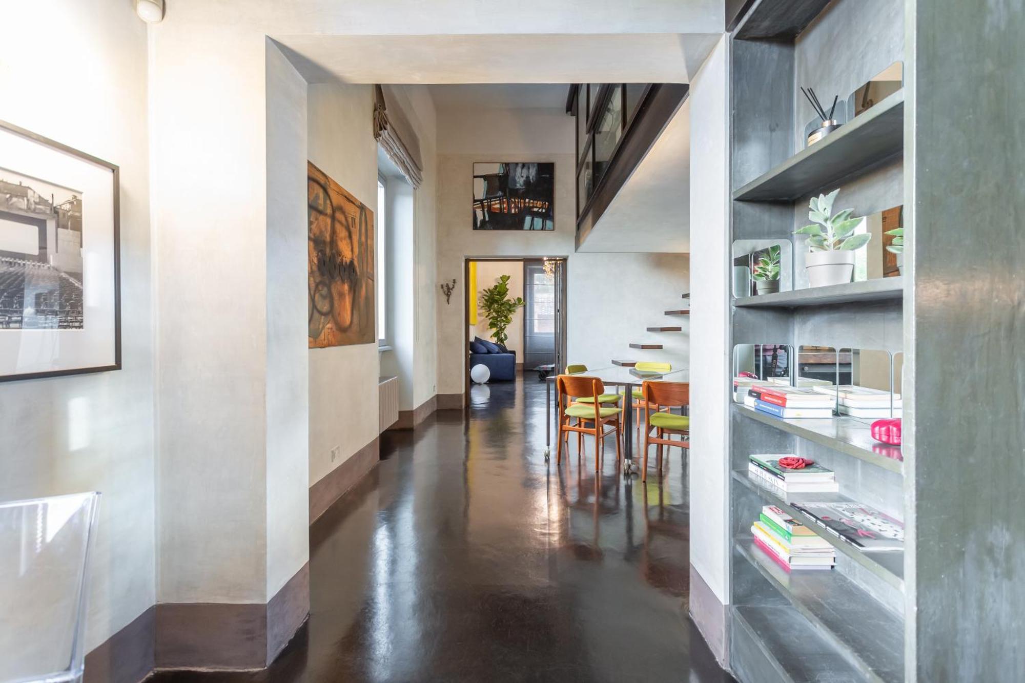 Iconic Apartment With Unique Colosseum View 罗马 外观 照片