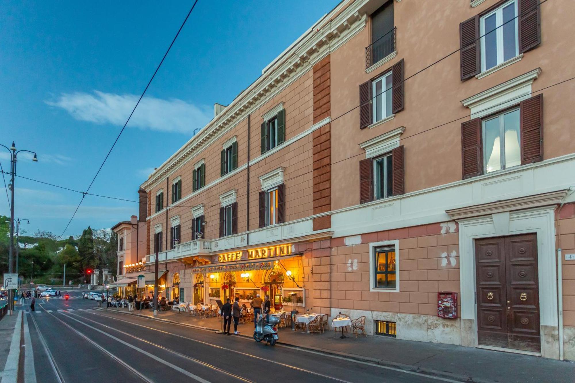 Iconic Apartment With Unique Colosseum View 罗马 外观 照片